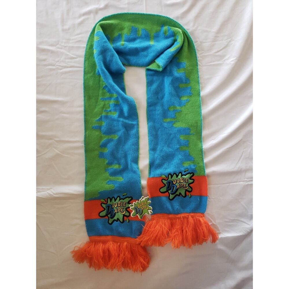 Nickelodeon Double Dare Knit Scarf The Nick Box Exclusive NWT